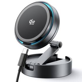 Tk-tzh106-01 Threekey For Qi2 25w Certified Magsafe Car Mount Charger Lite With Gray
