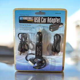 61546 Thunderbolt Magnum Usb Car Adapter - Item Brand New Sealed