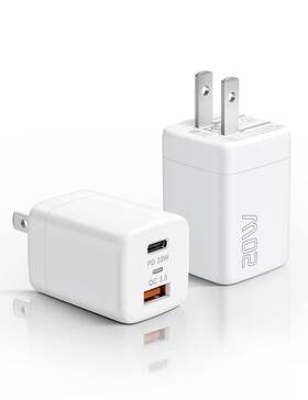 Sl-147us Ti-too Usb C Wall Charger Fast Block 2-pack 20w Dual Port Power Adap