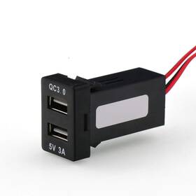 Qc3.0 Timloon Tq10 5v 3a Dual Usb Power Socket Quick Charge Car Charger Adapter For S