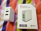 Tm000108 Trianium Quick Charge Dual Usb Wall Charger Foldable