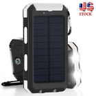 Toe823206 Unbranded Portable Solar Power Bank External Battery Usb Charger Cellphone