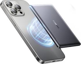Ms19 Torras Minimag Power Bank Ultra Slim 5 000mah Wireless Portable Charger With Us