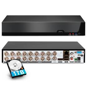 Towode 768904900832 2026 Upgraded 16 Channel Security Dvr System With 1tb Hard Drive
