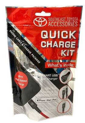 00016-00327 Toyota Auto Konnect 0001600327 New Quick Charge Kit Accessories For Iphone Ipad Ipod Part