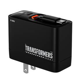 Tf-s01 Transformers 40w Gan Usb-c Fast Charger With Retractable 32 Inch - Megatron
