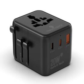 Travel Depot 826341054294 Universal Adapter With Usb Ports Gan All In One Worldwide Plug