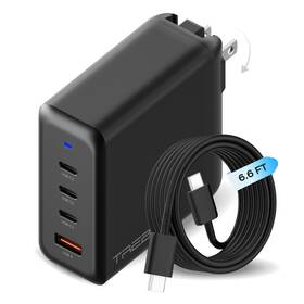 Treblab Gs-w100a0960e 100w Charger Usb C With Dual Usb-c Pd Ports Black
