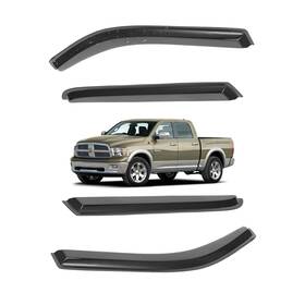 Tr1002667 Tresvendu Window Visors For Dodge Ram Crew Cab 4 Door 2002 2003 2004 2005 2006 2007 200