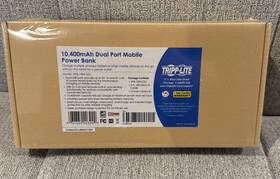 Upb-10k2-s2u Tripp Lite Upb-10k4-s2u Tripp.lite 10400mah Dual Port Mobile Power Bank Model Sealed