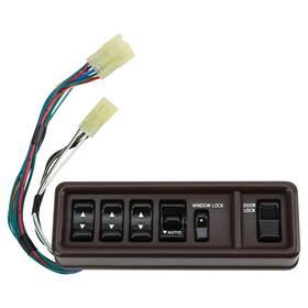 Swa40971 Trq Front Left Power Window Switch Drivers Side Compatible With 1987-1990 Toy