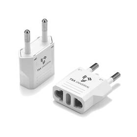Us2egw2 Tsa Universal United States To Egypt Travel Power Adapter Connect North American Electri