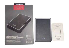 Tumi 742315326214 Smart Portable Battery Bank 12000 Mah