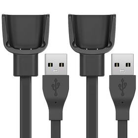 Tusita 445044026075 2-pack Charger Compatible With Bond Touch Bracelet - Usb Charging Cable