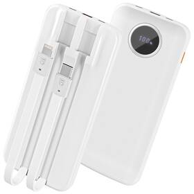 22.5w Tuxifpku 721718045458 Portable Charger With Built In Cable 10000mah