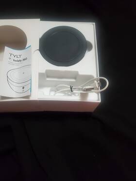 4568l Tylt #4568l Twisty 360 Qi Wireless Charging Pad Adjustable Stand Charge 10w New