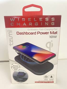 15720-pad Tzumi Qi Wireless Charging Pad Iphone8 And 8plus Iphone X Dashboard Power Mat
