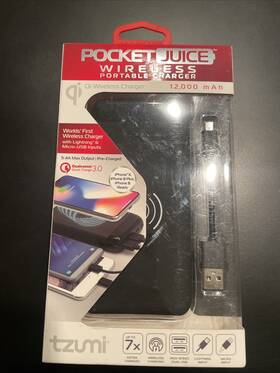 5720 Tzumi Wireless Charging Pad 10w Dashboard Power Mat New