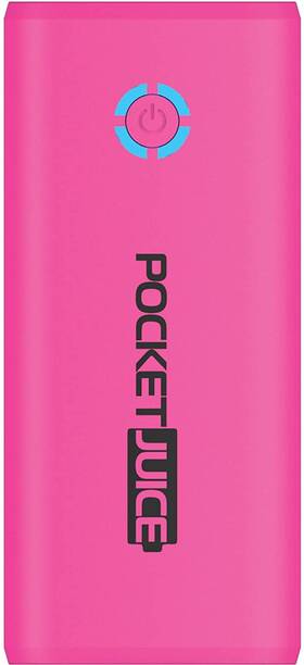 Tzumi 697273193647 Pocketjuice Mini Portable Charger - 4 000 Mah High-speed Pink