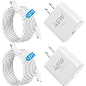 Xd188w Ubearkk Iphone 17 Pro Max Charger Fast Charging 45w Super Usb C 10ft White