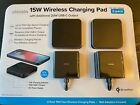 Ubio Labs 15w Wireless Charging Pad 2-pack
