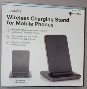Ubio Labs 810012140263 Ubiolabs Universal Wireless Charging Stand For Iphone / Samsung - Qi Certified