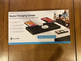 Art1588679 Ubiolabs Home Charging Center 4 In 1 Wireless Charger With Additional Usb Output