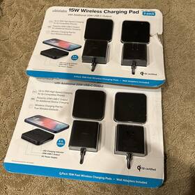 Wcb261 Ubiolabs 4x 15w Wireless Charging Pad Wit Additional 20w Usb-c Output 4-pack