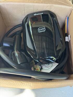 Ufixed 791162962465 240v Level 2 Ev Charger With Led Screen 32a Fast Charging Station Hardwire