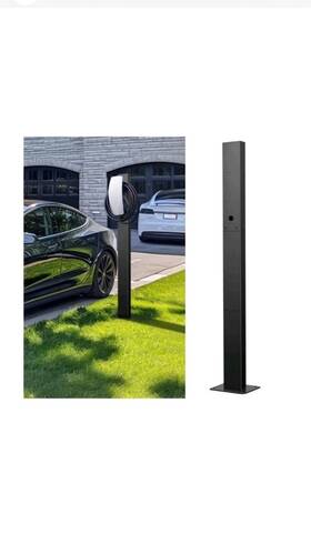 Uevst-01 Ufixed Tesla Charger Pedestal Outdoor For Ev Charging S