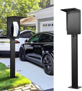 Ufixed Uevst-05 Weatherproof Pedestal With Roof For Tesla Gen3 Ev Charging Stations Heavy-duty