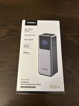 35525 Ugreen Group Limited Nexode Power Bank 25000mah 200w Laptop Portable Charger Pd 3.1 Charge