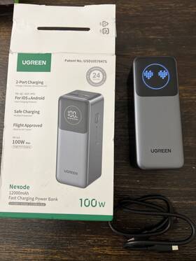 Pb724 Ugreen Nexode 100w Power Bank Fast Charging Model Preowned