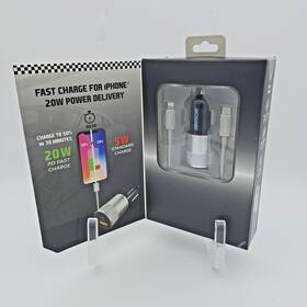 Cca300nas-b Ultra Nascar 38 Watt Fast Charging Combo Pack For Iphone New Sealed Box