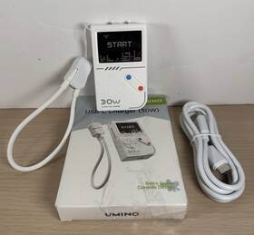Um-qc30w Umino Retro 30w Pd Charger Foldable Plug