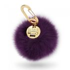 Unichg15590 Buqu Power Poof Universal Portable Bank Plum Faux 609525764857