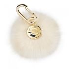 Unichg16462 Buqu Power Poof Universal Portable Bank White Fur 609525765175