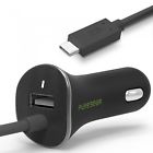 Unicla14388 Puregear Amp Corded Car Charger Black 812117023205