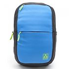 Unicp14076 Universal Tech Backpack With Portable Battery Blue Gray 849108010937