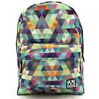 Unicp14720 Universal Graffiti Backpack With Portable Battery Multi Triangl 849108011583