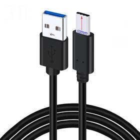 Unidopro 778942052998 3ft 10mm Extended Long Tip Usb-c C Data Sync Fast Charger Cable Cord Usb 3.0