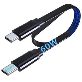 Unidopro 778942055302 60w Usb C To Flat Cable 10mm Tip For Ulefone Power Armor Devices