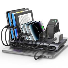 P1227a Unitek Charging Station For Multiple Devices - 140w Usb C Fast Stand