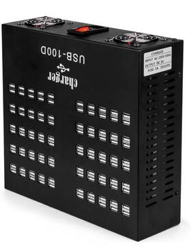 Pcllca5 Universal Usb Charger 100 Port 700watt 140a Charging Station For 700w