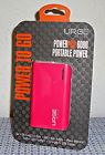 Ug-pb6000-pnk Urge Powerbank 6 Led Flashlight 000mah Dual Basics Usb