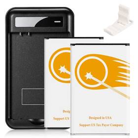 Ls991 Urs2go Premium Real 2x 6620mah Battery Ac Charger Bracket For Sprint Lg G4 Phone