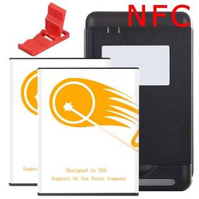 Sch-r860u Urs2go High Quality 2x 4380mah Nfc Battery Charger For Samsung Ativ Odyssey