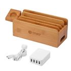 Us-cp43 Amir Criacr Charging Station Multi Device Bamboo Charger 689849779379