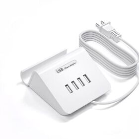 Usb Charging Station 25w 4 Port For Multiple Device