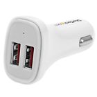 Usb2pcarwhs  Startech Dual Port Usb Car Charger High Power 065030866064